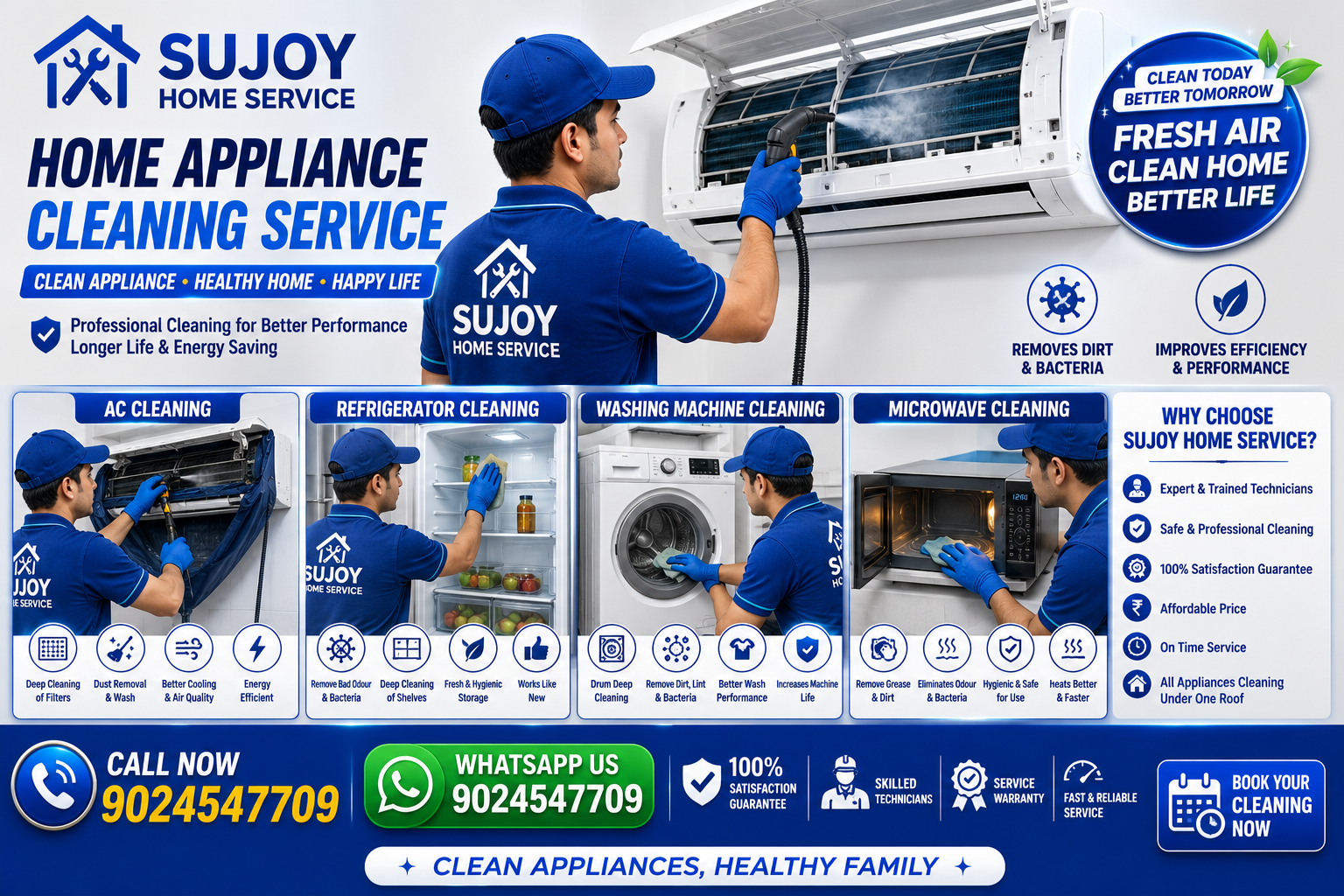 Home Appliance Cleaning Service